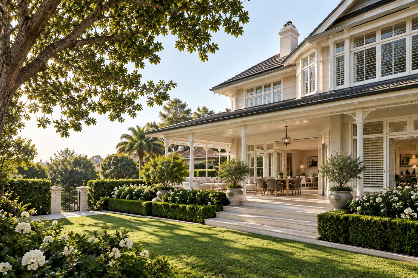 Classic Perth home with a deep verandah and roofline